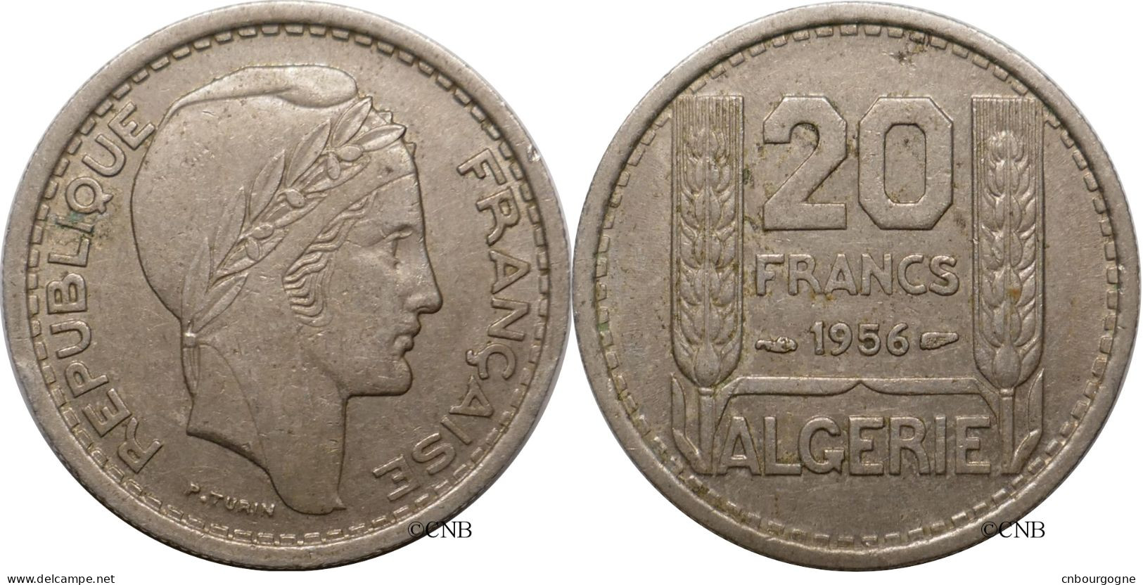 Algérie Française - Départements Et Territoires - 20 Francs 1956 - TTB/XF45 - Mon6237 - Algerien