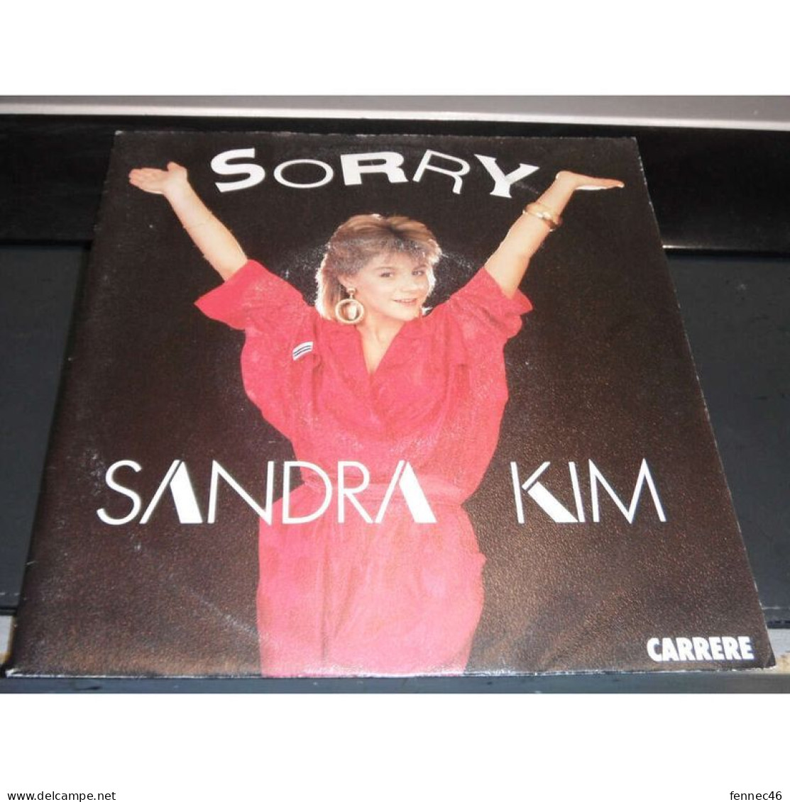 * Vinyle  45T - Sandra KIM -  Sorry - Sûre De Moi - Other - French Music