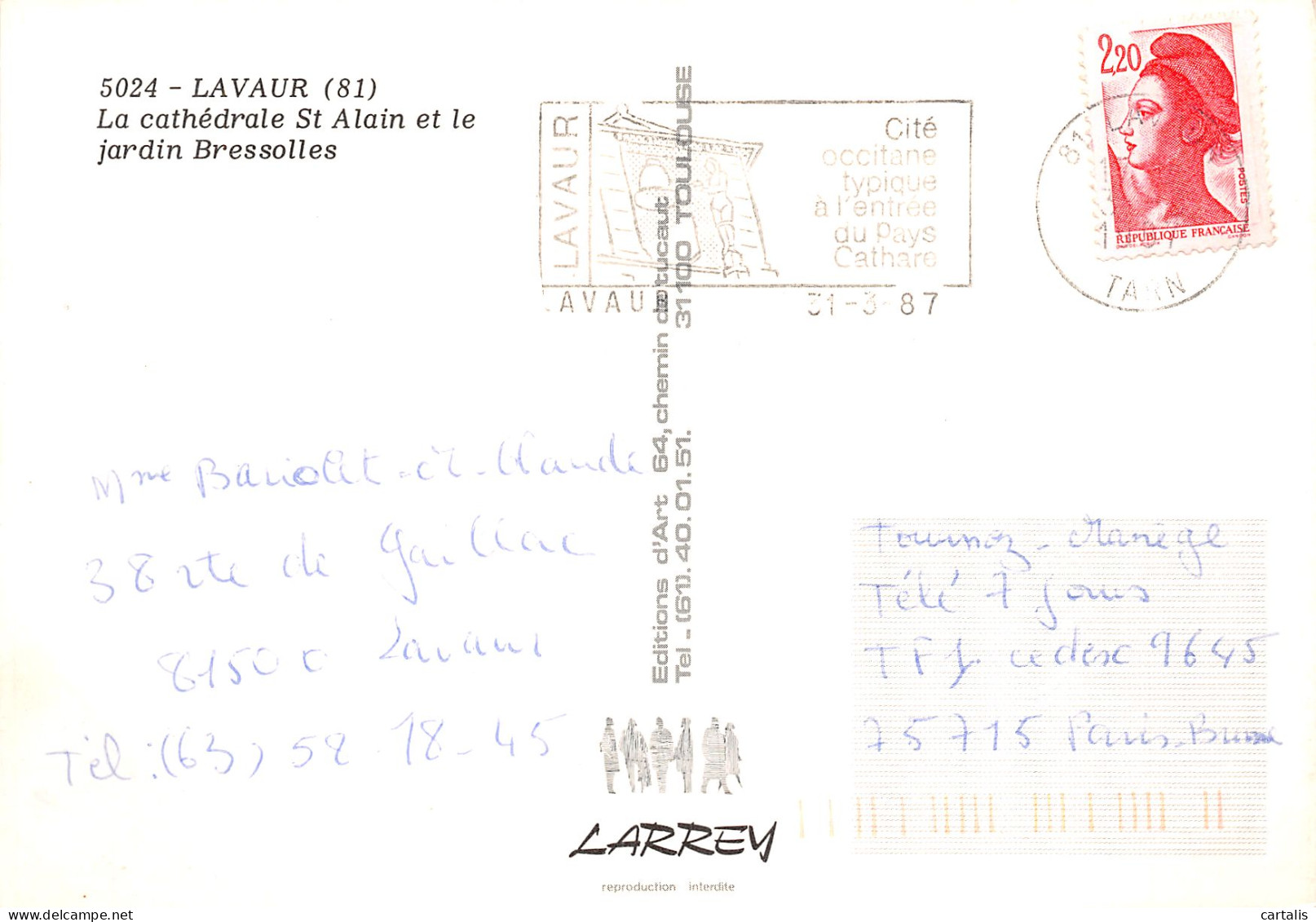 81-LAVAUR-N°4158-C/0305 - Lavaur