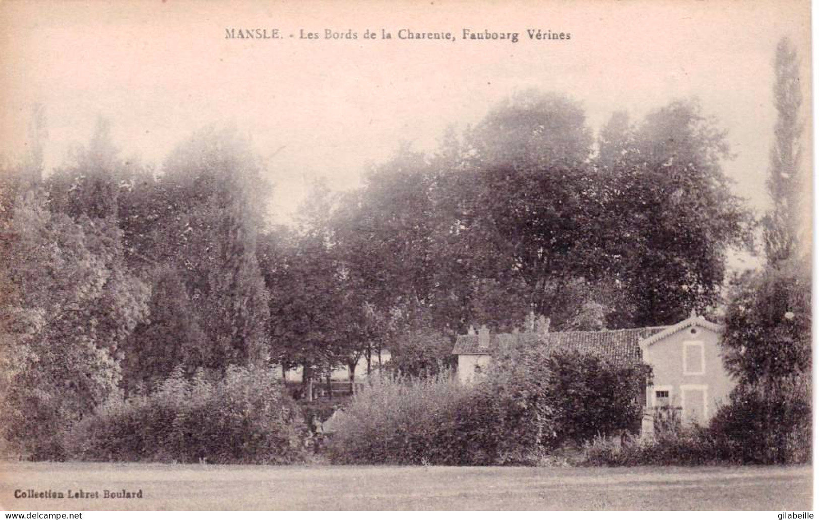 16 - Charente - MANSLE - Les Bords De La Charente - Faubourg Verines - Mansle