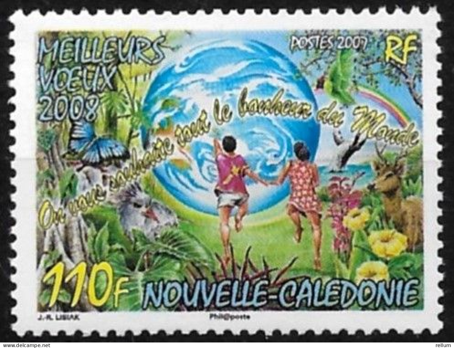 Nouvelle Calédonie 2007 - Yvert Et Tellier Nr. 1032 - Michel Nr. 1451 ** - Unused Stamps