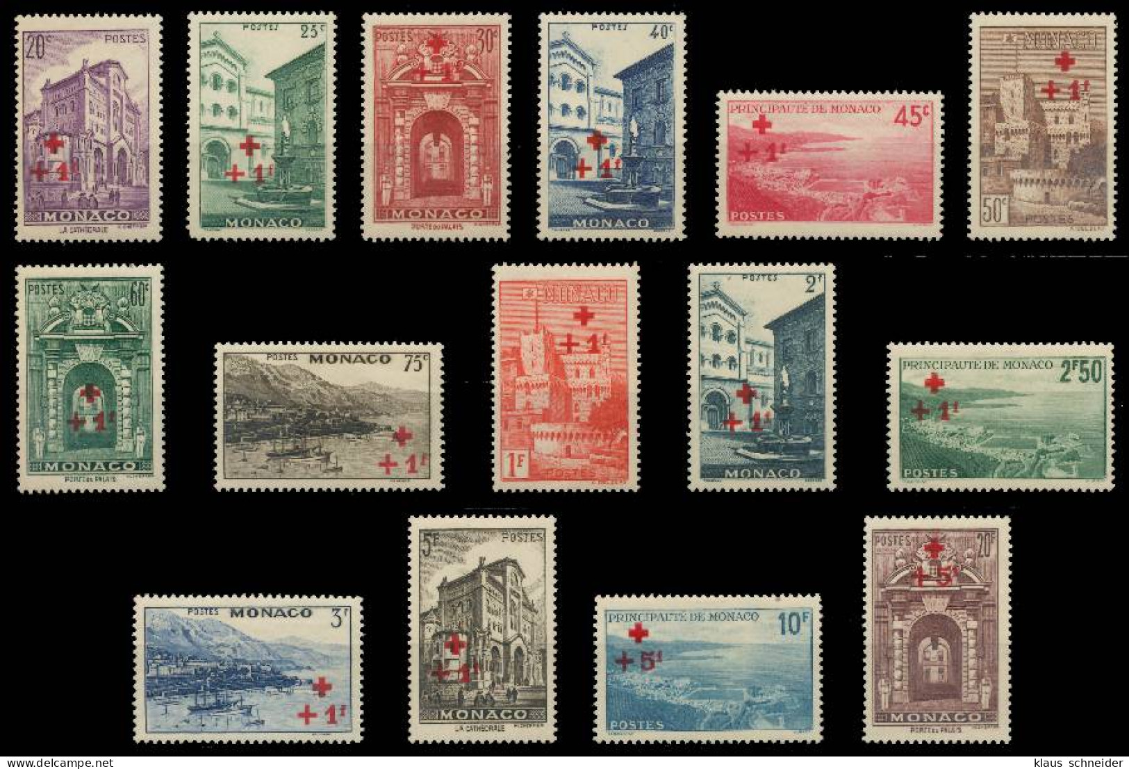 MONACO 1940 Nr 205-219 Ungebraucht X3AD506 - Other & Unclassified