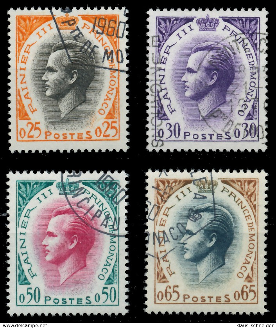 MONACO 1960 Nr 657-660 Gestempelt X3B394E - Other & Unclassified