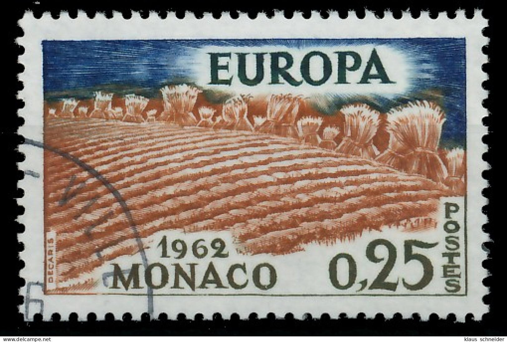 MONACO 1962 Nr 695 Gestempelt X3B5DD6 - Autres & Non Classés