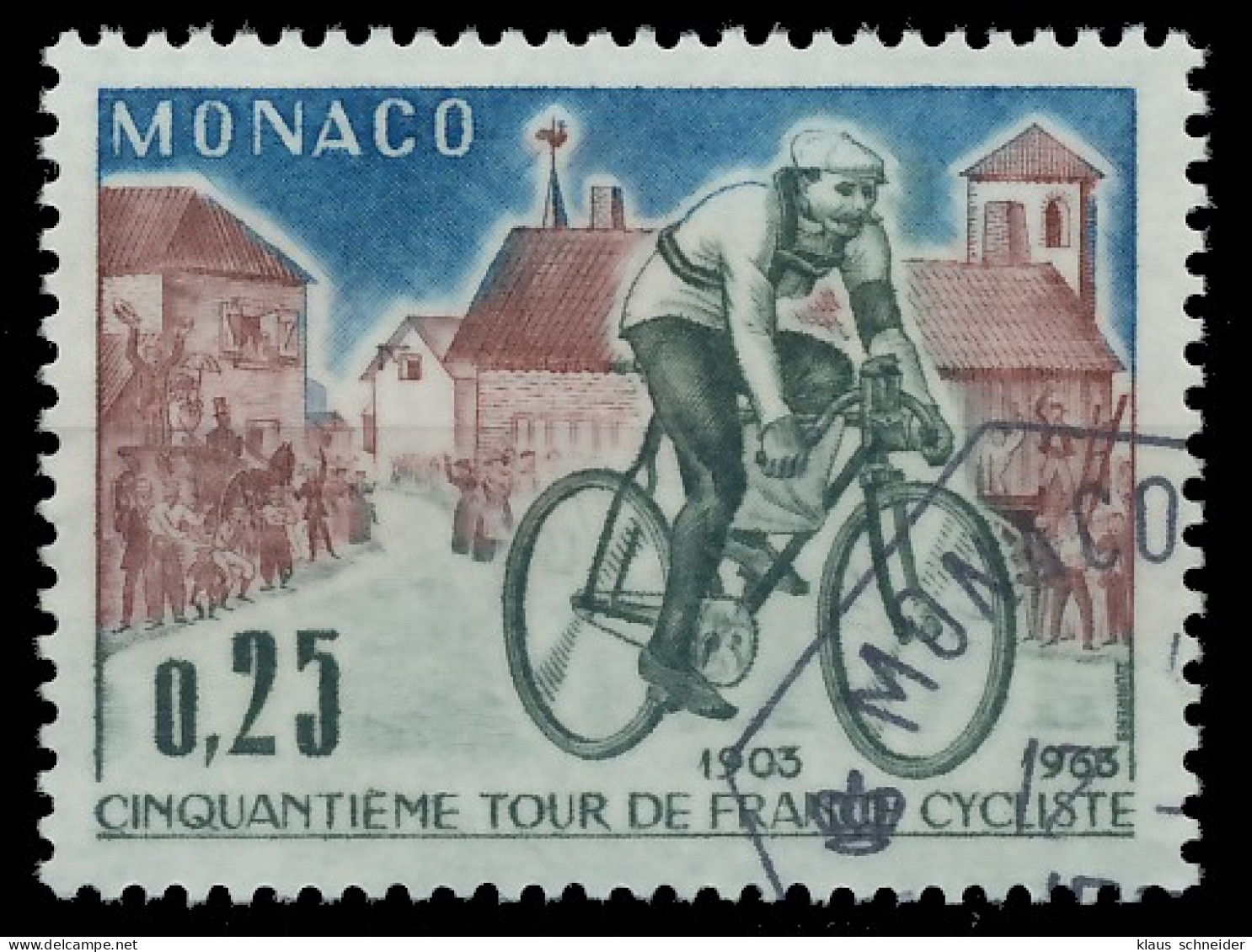 MONACO 1963 Nr 736 Gestempelt X3B60B6 - Other & Unclassified