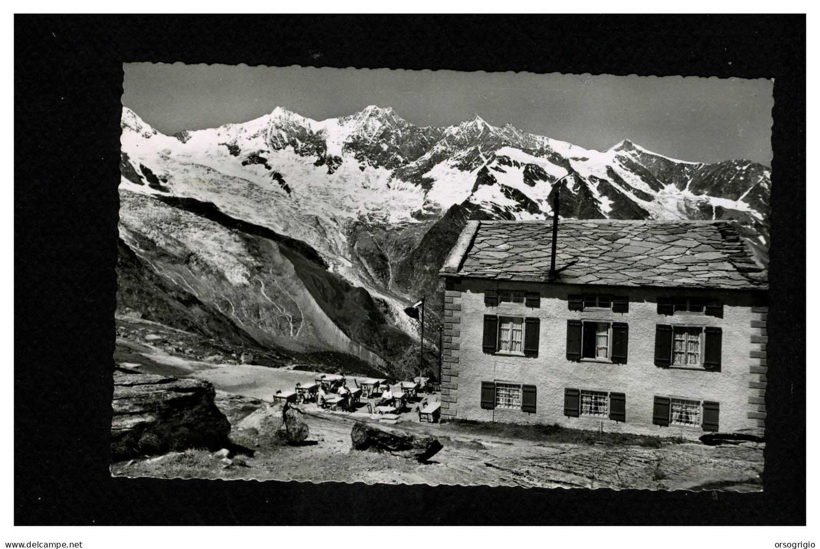 SUISSE - SAAS FEE - BERHAUS PLATTJEN - 2418 M. - MISCHABELGRUPPE - Saas-Fee