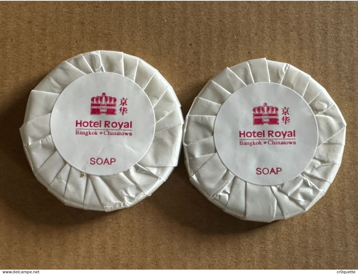 MINI SAVON D'HÔTEL / HÔTEL ROYAL - BANGKOK - CHINATOWN - THAILANDE - Sonstige & Ohne Zuordnung