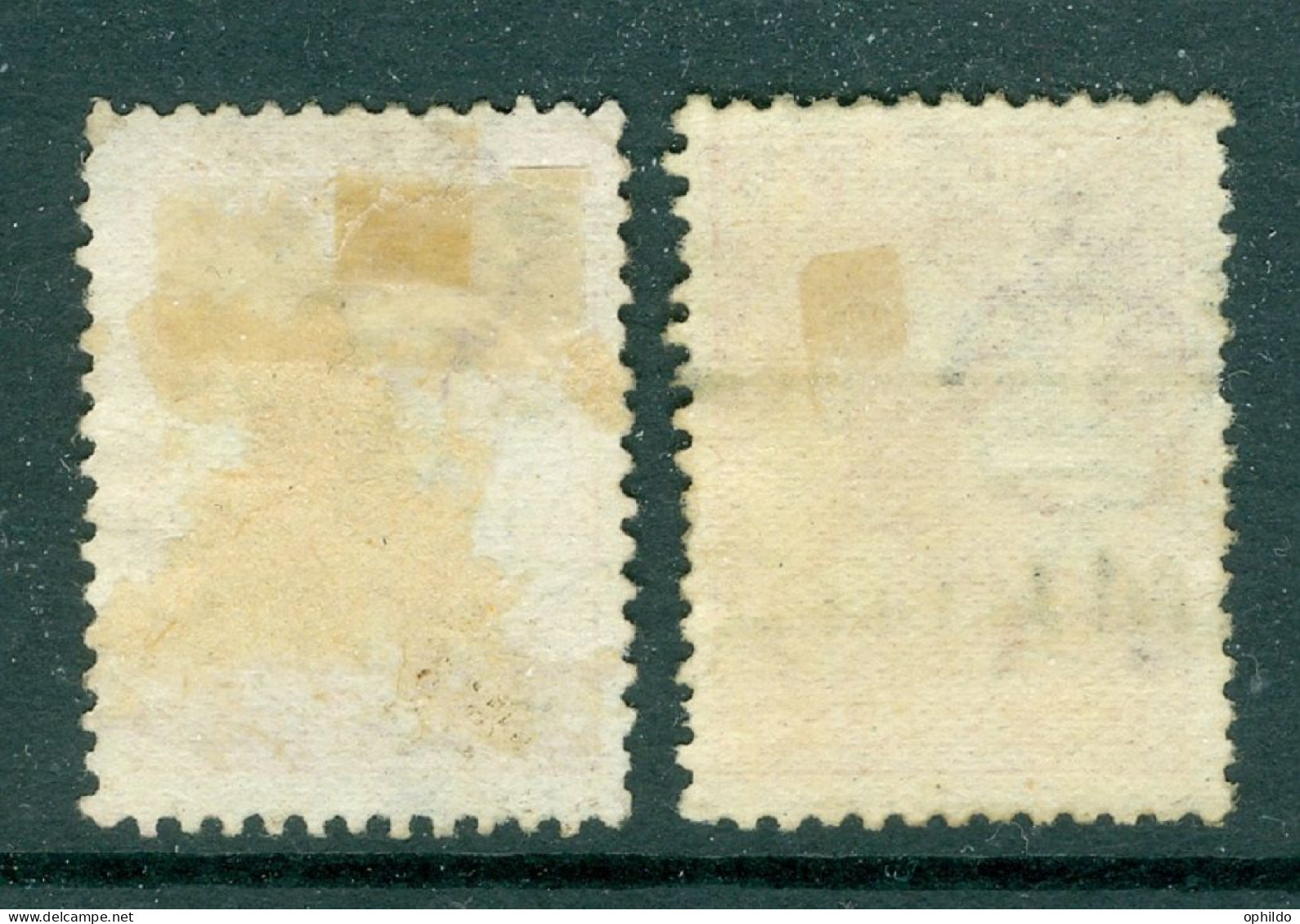 Australie   Yvert 2 Par 2   Ou  Michel  5 I Et 5  II    Ob  TB   Type  I Et II   - Used Stamps