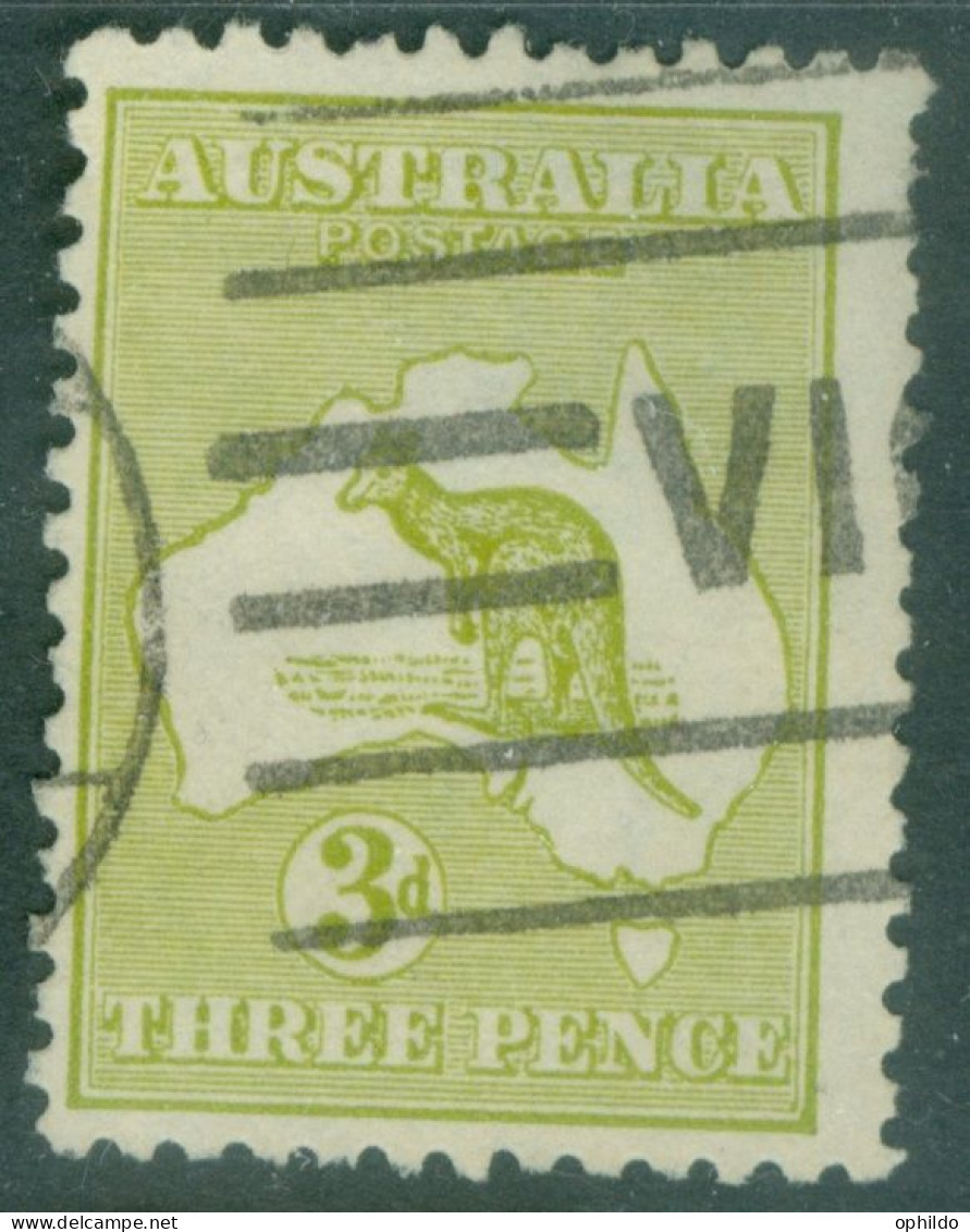 Australie    Michel  43 X I   Ou  Yvert  5a  Ob  B/TB  - Used Stamps