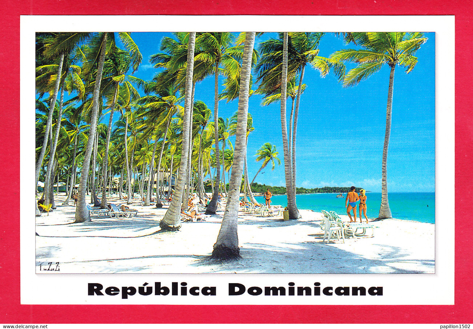 E-Dominique-01P1 Republica Dominicana, La Plage, BE - Dominikanische Rep.