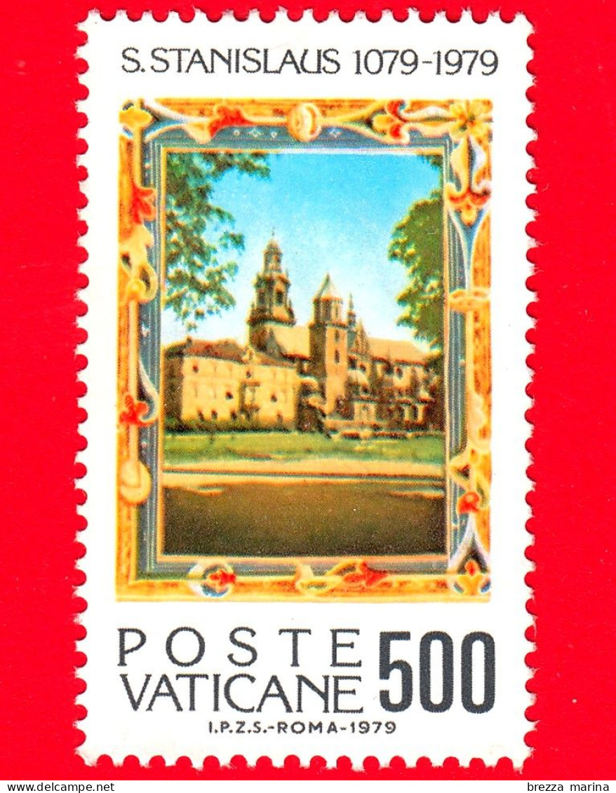 VATICANO - Usato - 1979 - 9º Centenario Del Martirio Di San Stanislao - Cattedrale Di Cracovia - 500 L. - Used Stamps