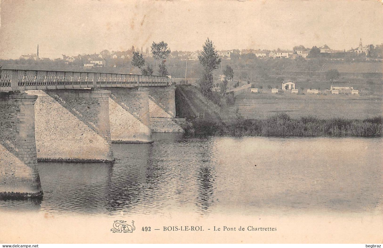 BOIS LE ROI     PONT DE CHARTRETTES - Bois Le Roi