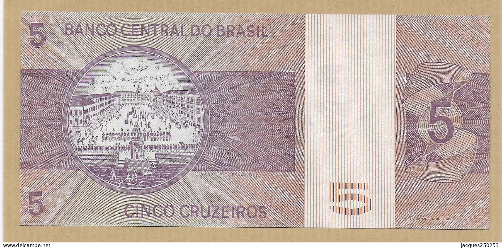 CINCO CRUZEEIROS  BRASIL NEUF - Brazilië