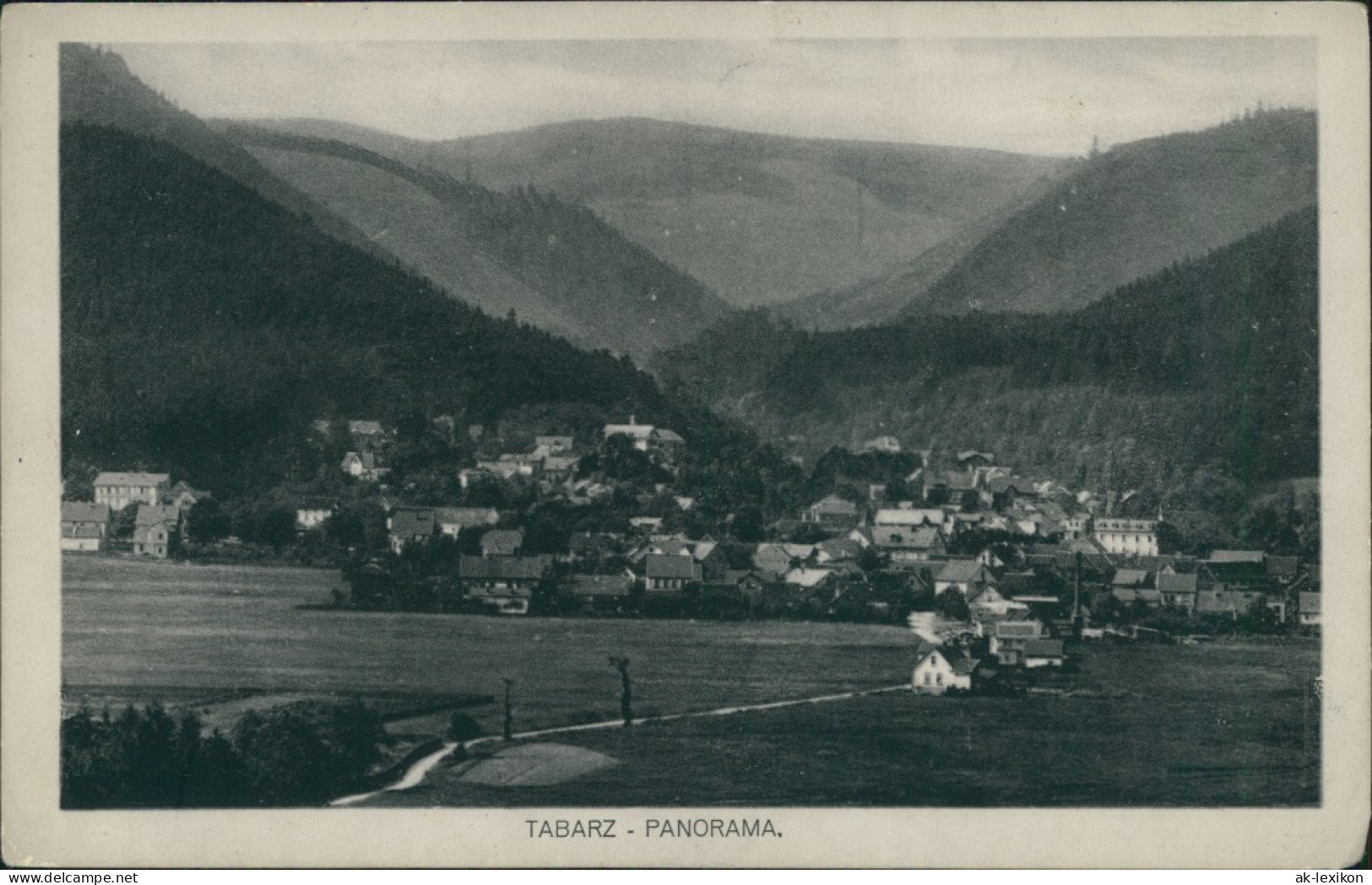 Ansichtskarte Tabarz/Thüringer Wald Partie An Der Stadt 1922  - Tabarz