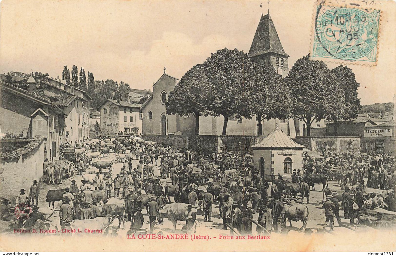 La Cote Saint Andre Foire Aux Bestiaux - La Côte-Saint-André