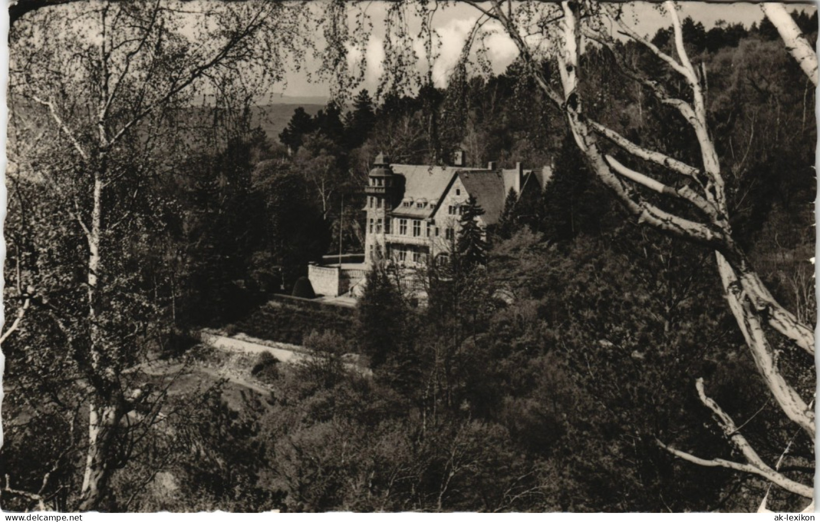 Ansichtskarte Bad Frankenhausen SVK-Sanatorium Haus Hoheneck DDR AK 1958 - Bad Frankenhausen