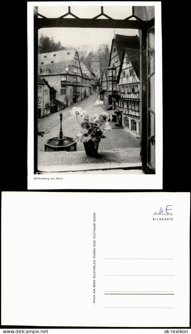 Ansichtskarte Miltenberg (Main) Stadtteilansicht "Fensterblick" 1960 - Miltenberg A. Main