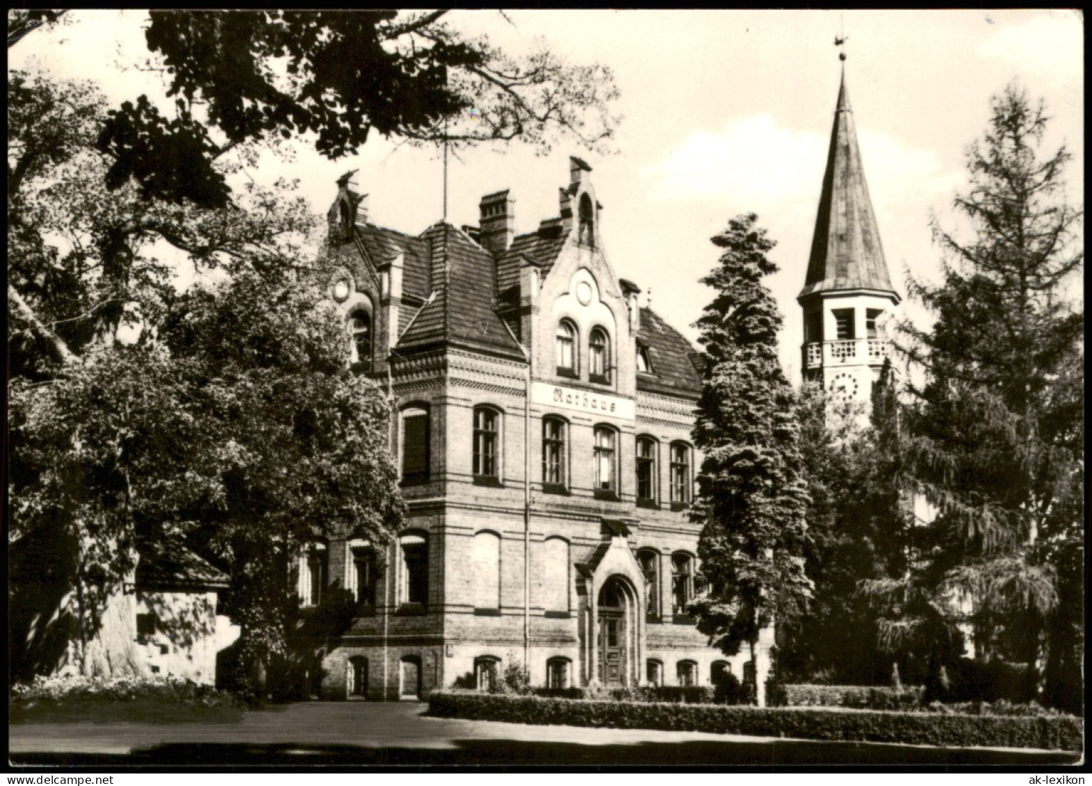 Ansichtskarte Zeuthen Rathaus Zur DDR-Zeit 1969 - Zeuthen