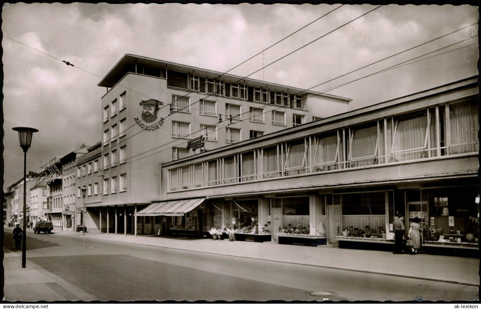 Ansichtskarte Pirmasens Straßenpartie, Hans Sachs Hof 1958 - Pirmasens