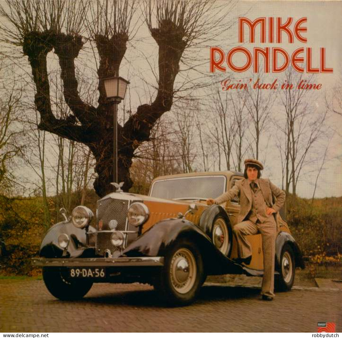 * LP *  MIKE RONDELL - GOIN' BACK IN TIME (Holland 1975 EX) - Disco & Pop