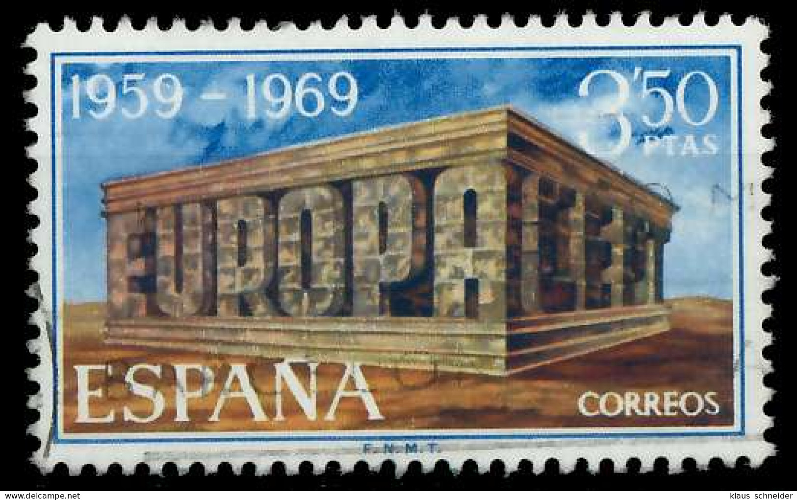 SPANIEN 1969 Nr 1808 Gestempelt X9DBB92 - Oblitérés