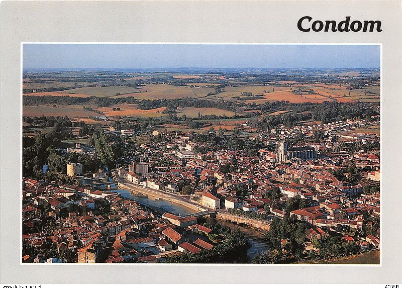 CONDOM Vue Generale 13(scan Recto-verso) MA1689 - Condom