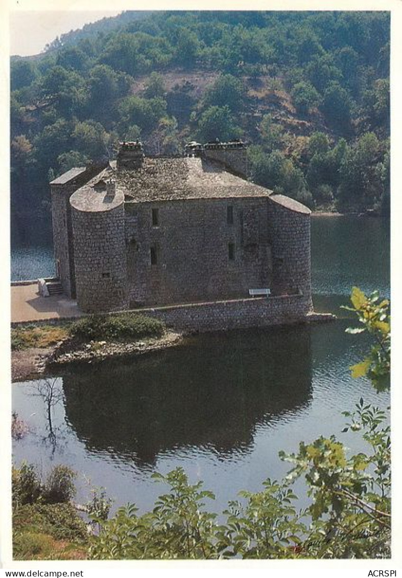 Chateau De CASTANET Sur Le Lac De VILLEFORT  32   (scan Recto-verso)MA1898Ter - Villefort