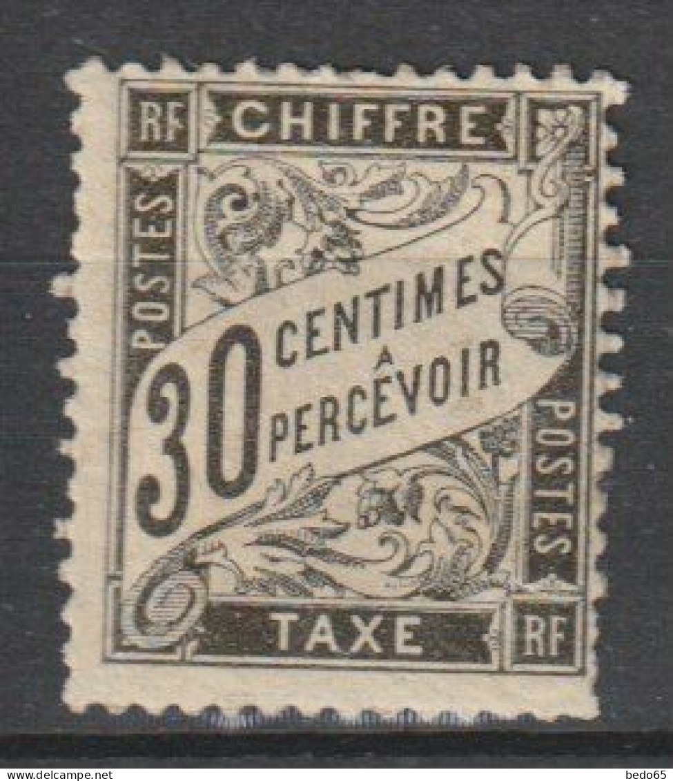 TAXE  N° 18  NEUF* TB - 1859-1959 Mint/hinged