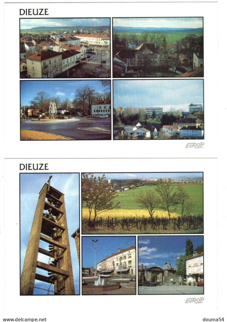 DIEUZE (57) - Multivues (2 Cartes) - Dieuze