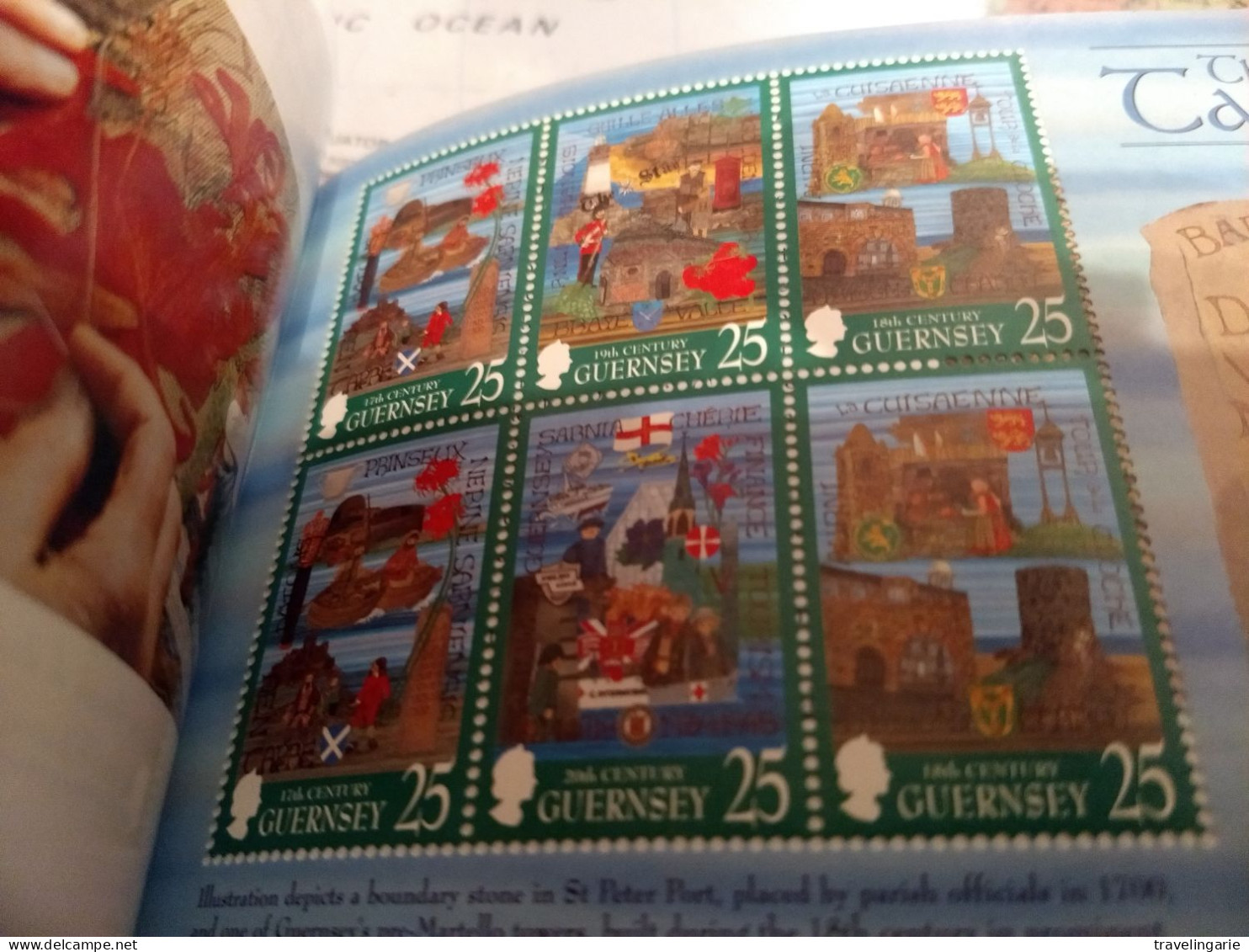 Guernsey 1998 Prestige Booklet Tapestries  Ship On Cover MNH ** - Schiffahrt