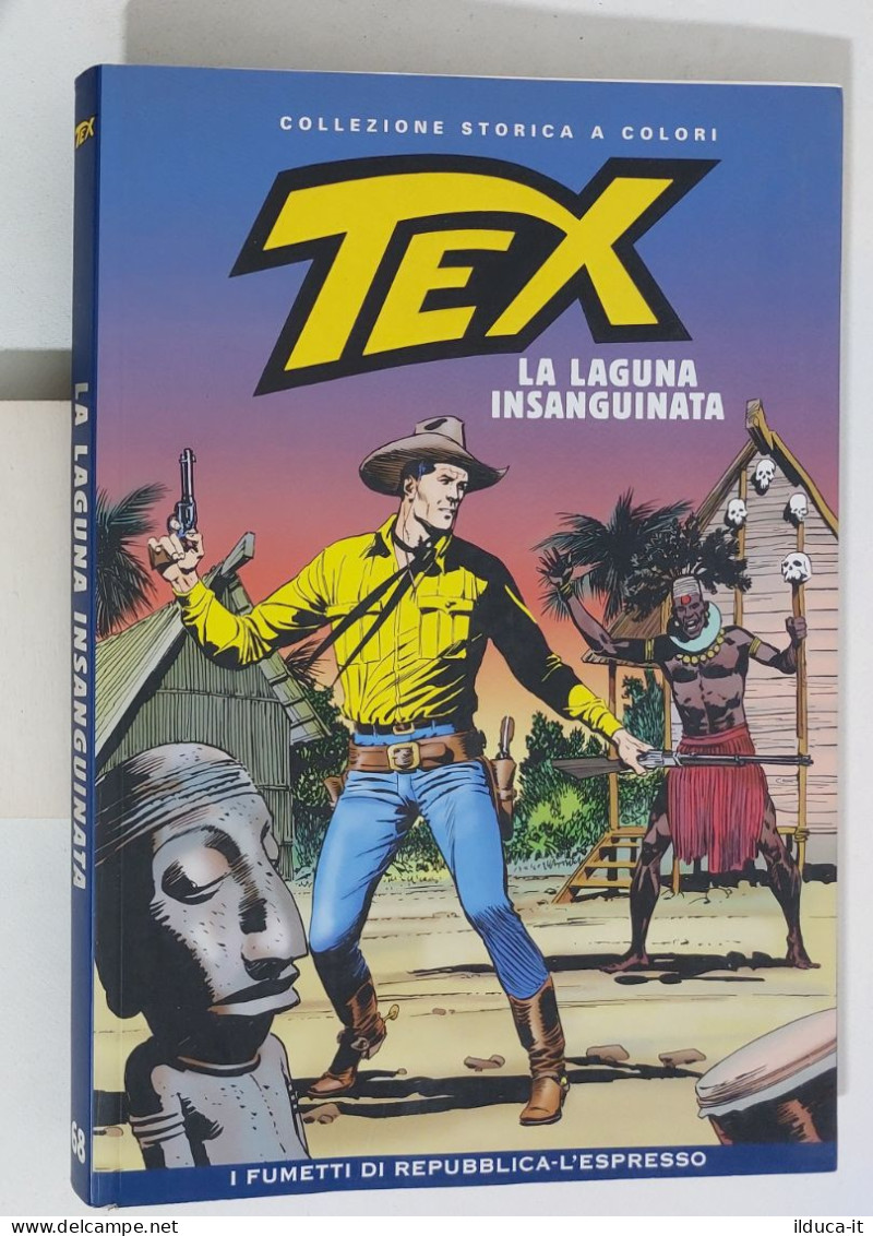 62420 TEX Collezione Storica Repubblica N. 68 - La Laguna Insanguinata - Tex