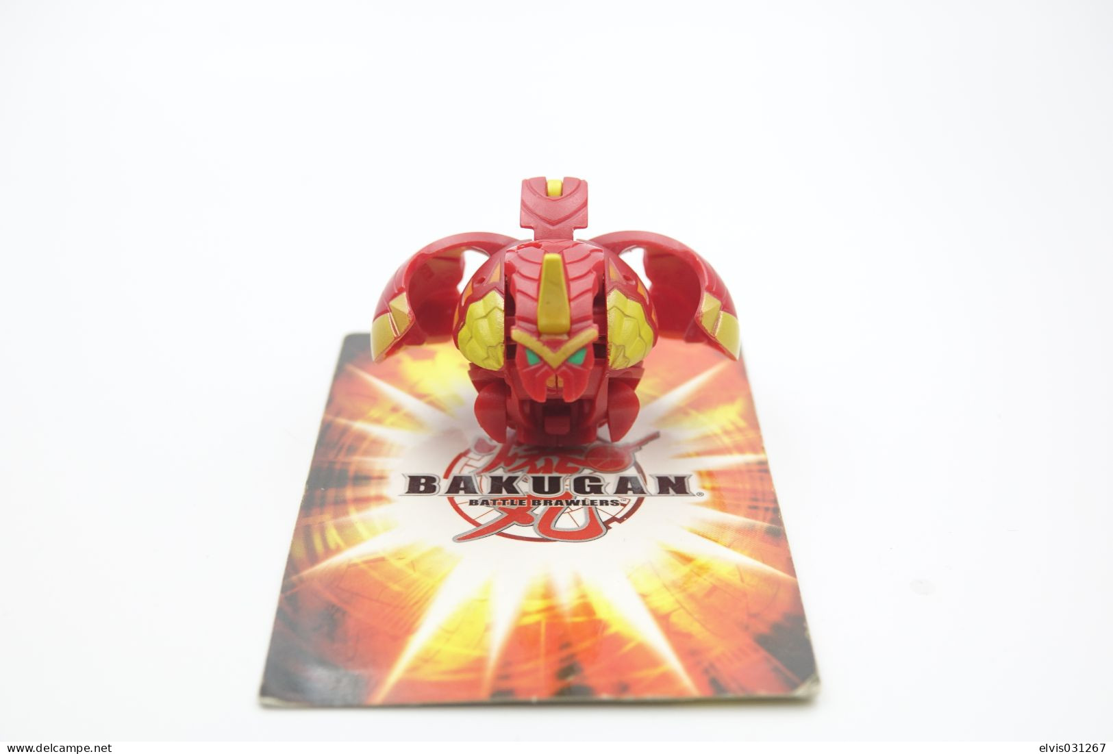 Vintage ACTION FIGURE : BAKUGAN : BREEZAK PYRUS - Original SPINMASTERS 2010 - Action Man