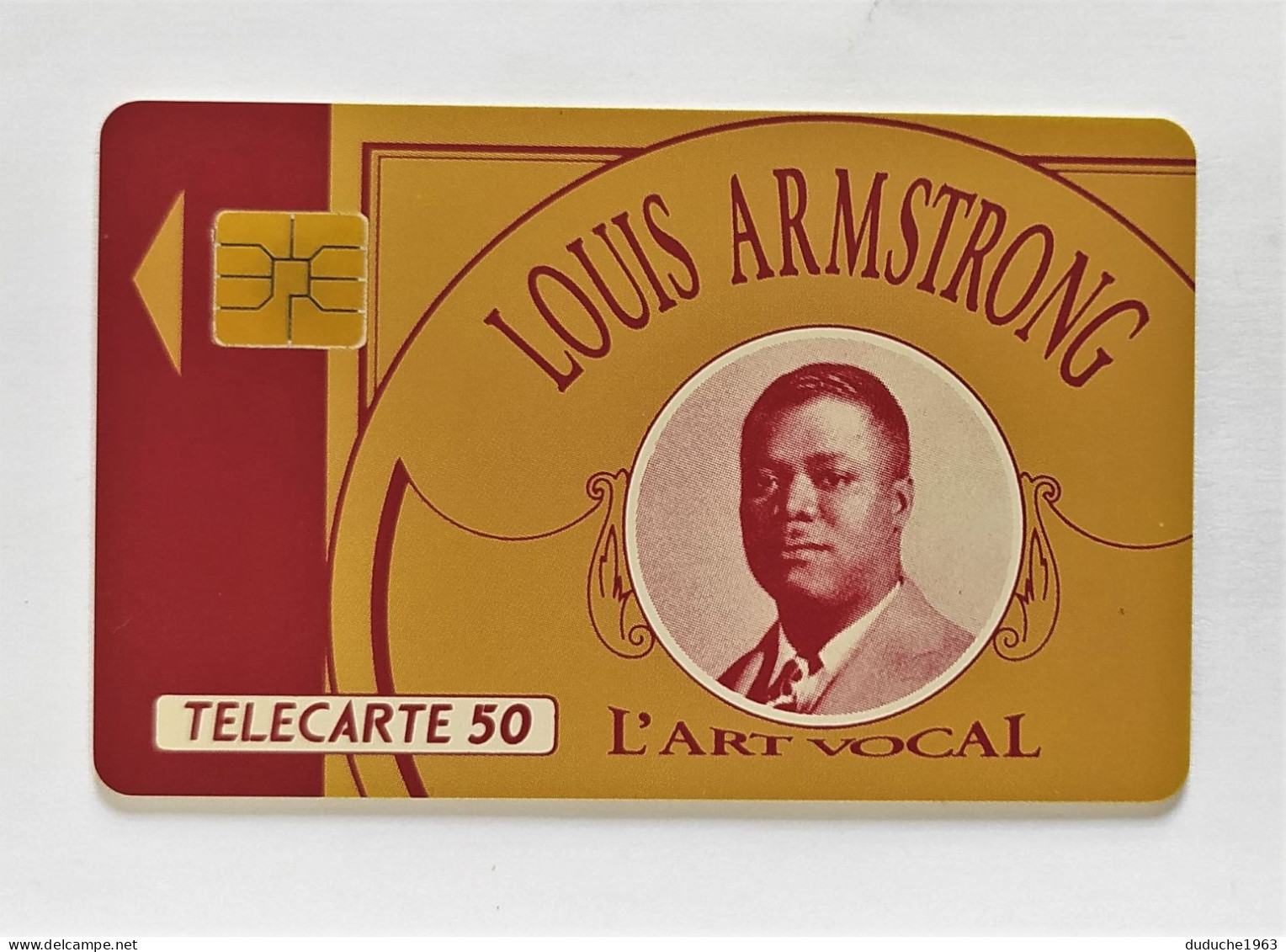 Télécarte France - L'Art Vocal. Louis Armstrong - Ohne Zuordnung