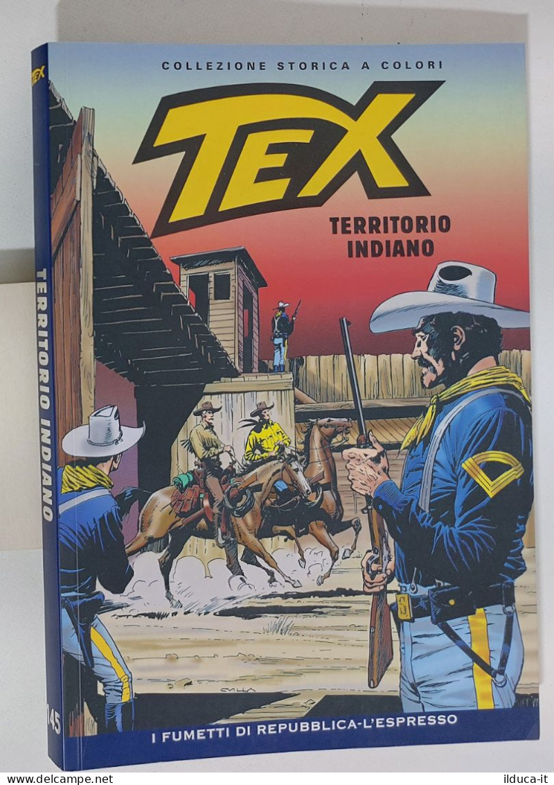 62556 TEX Collezione Storica Repubblica N. 145 - Territorio Indiano - Tex