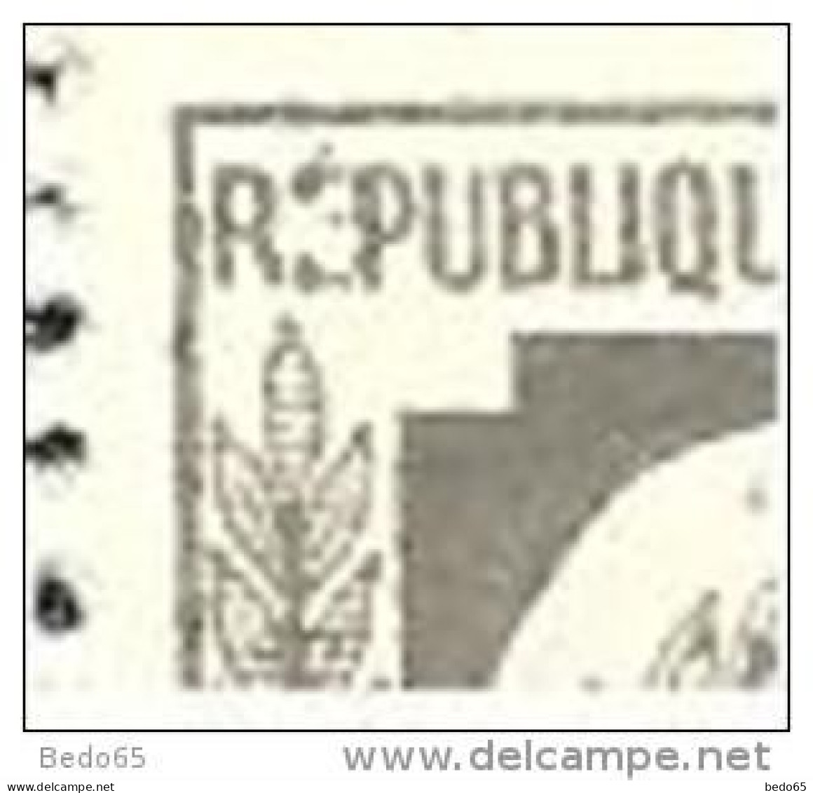 MARIANE D'ALGER N ° 209 HAUT DE FEUILLE DATE 6/44  NEUF** VARIETEE E DE REPUBLIQUE BRISE LUXE - Unused Stamps