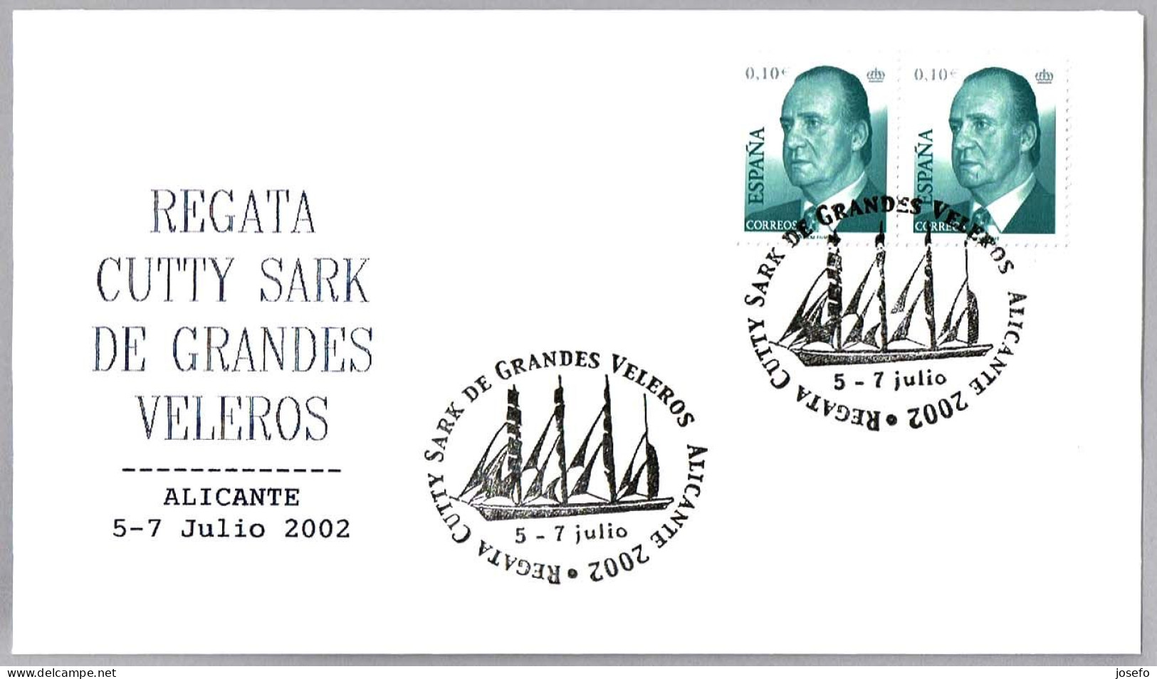 REGATA CUTTY SARK De GRANDES VELEROS 2002. Alicante - Zeilen