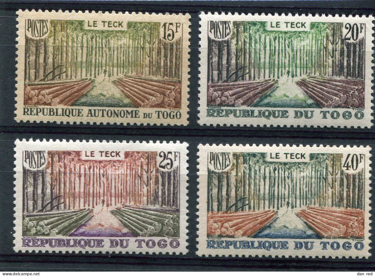 TOGO N° 271 A 274 ** (Y&T) (Neuf) - Neufs