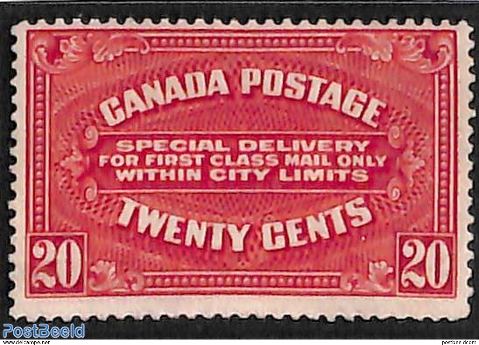 Canada 1922 Special Delivery 1v, Mint NH - Unused Stamps