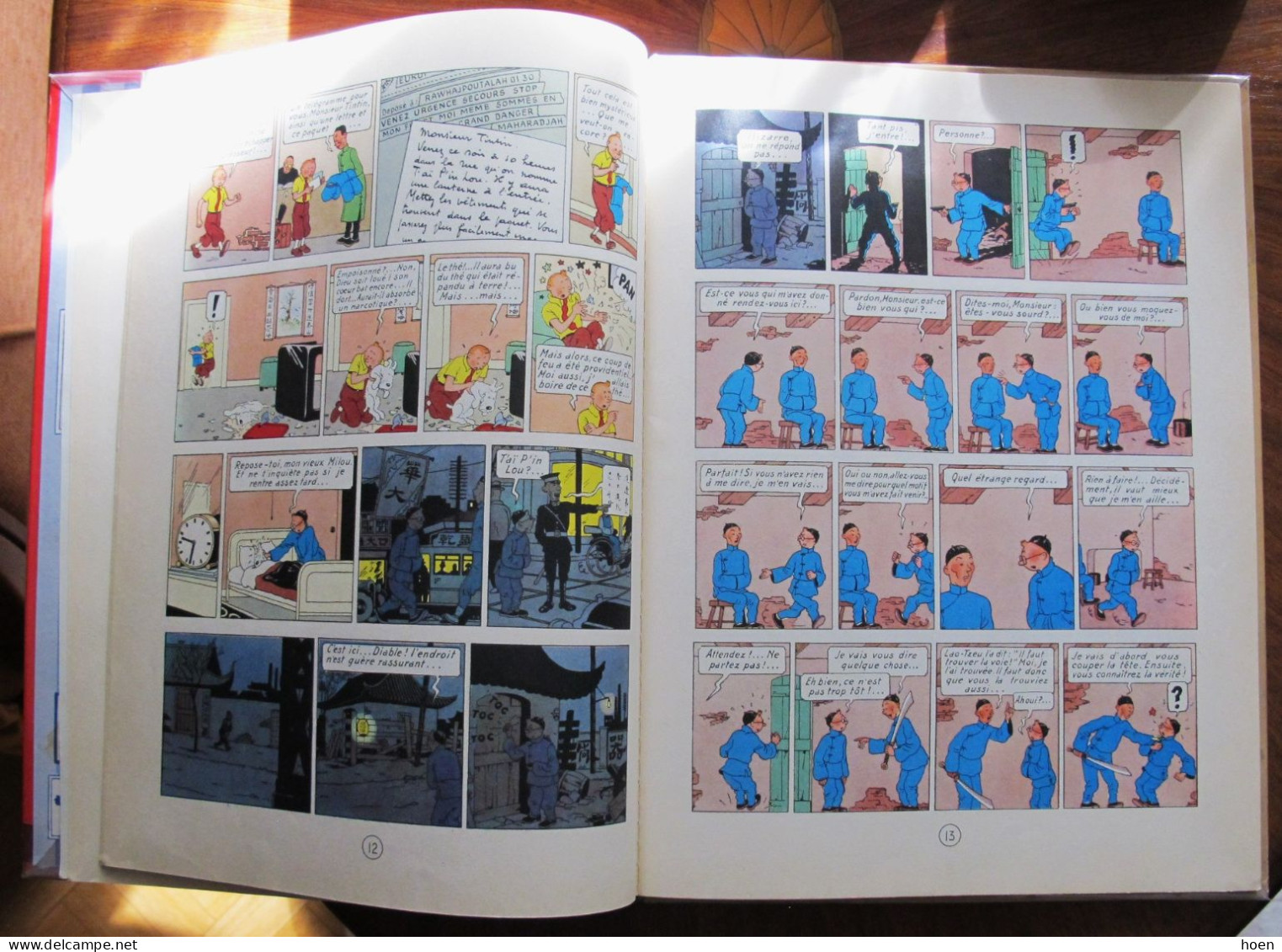 Lot de 5 BD Casterman - Aventures de TINTIN