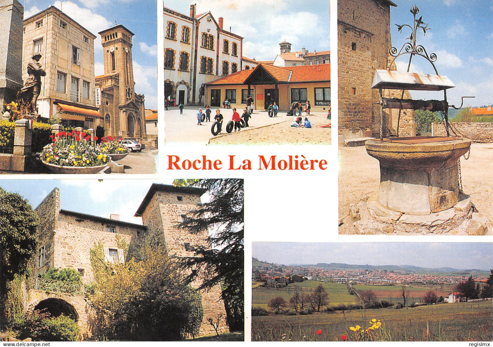 42-ROCHE LA MOLIERE-N°3458-D/0153 - Rochetaillee