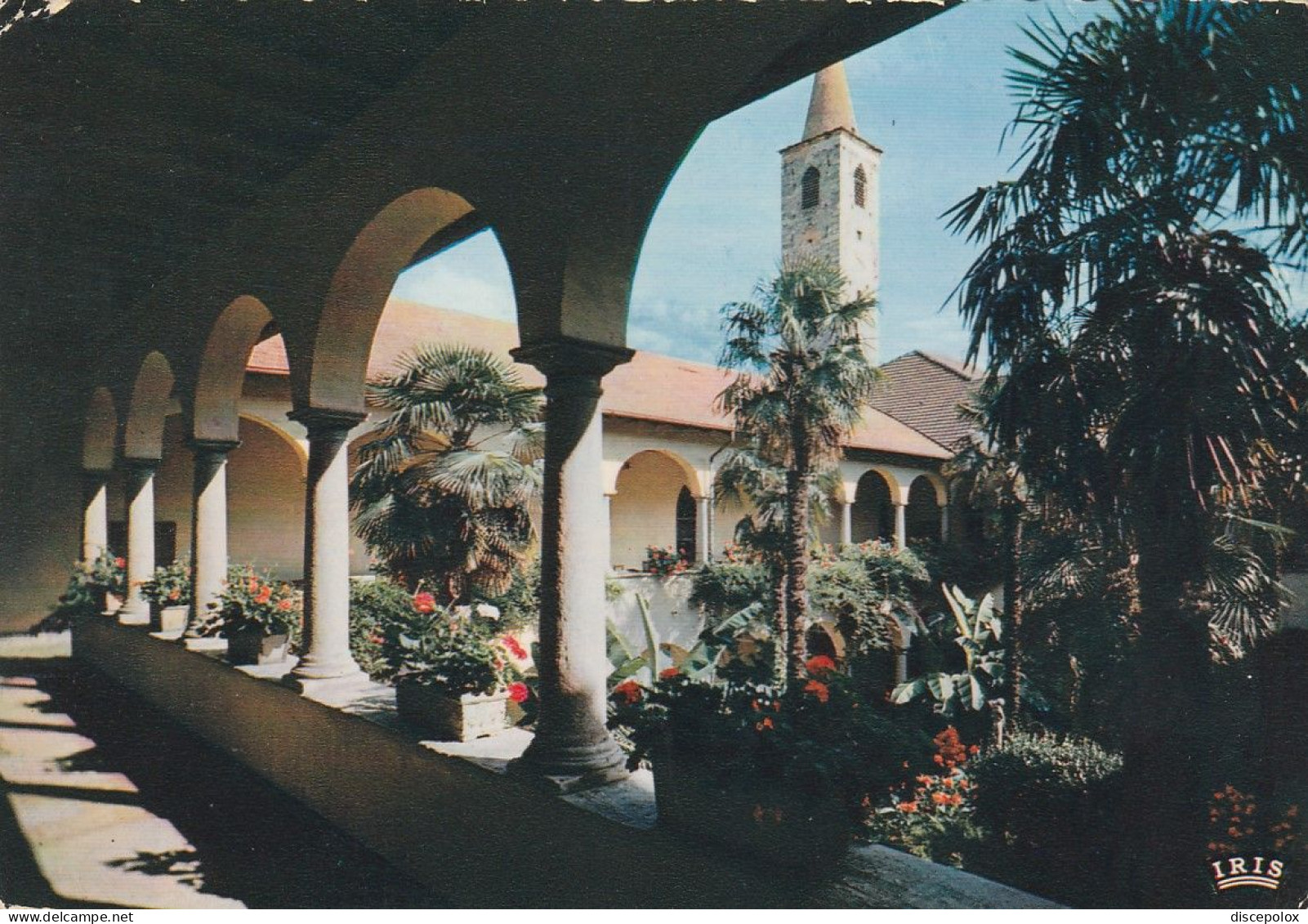 U6028 Ascona - Lago Maggiore - Chiostro Del Collegio Pontificio Papio / Viaggiata 1960 - Ascona