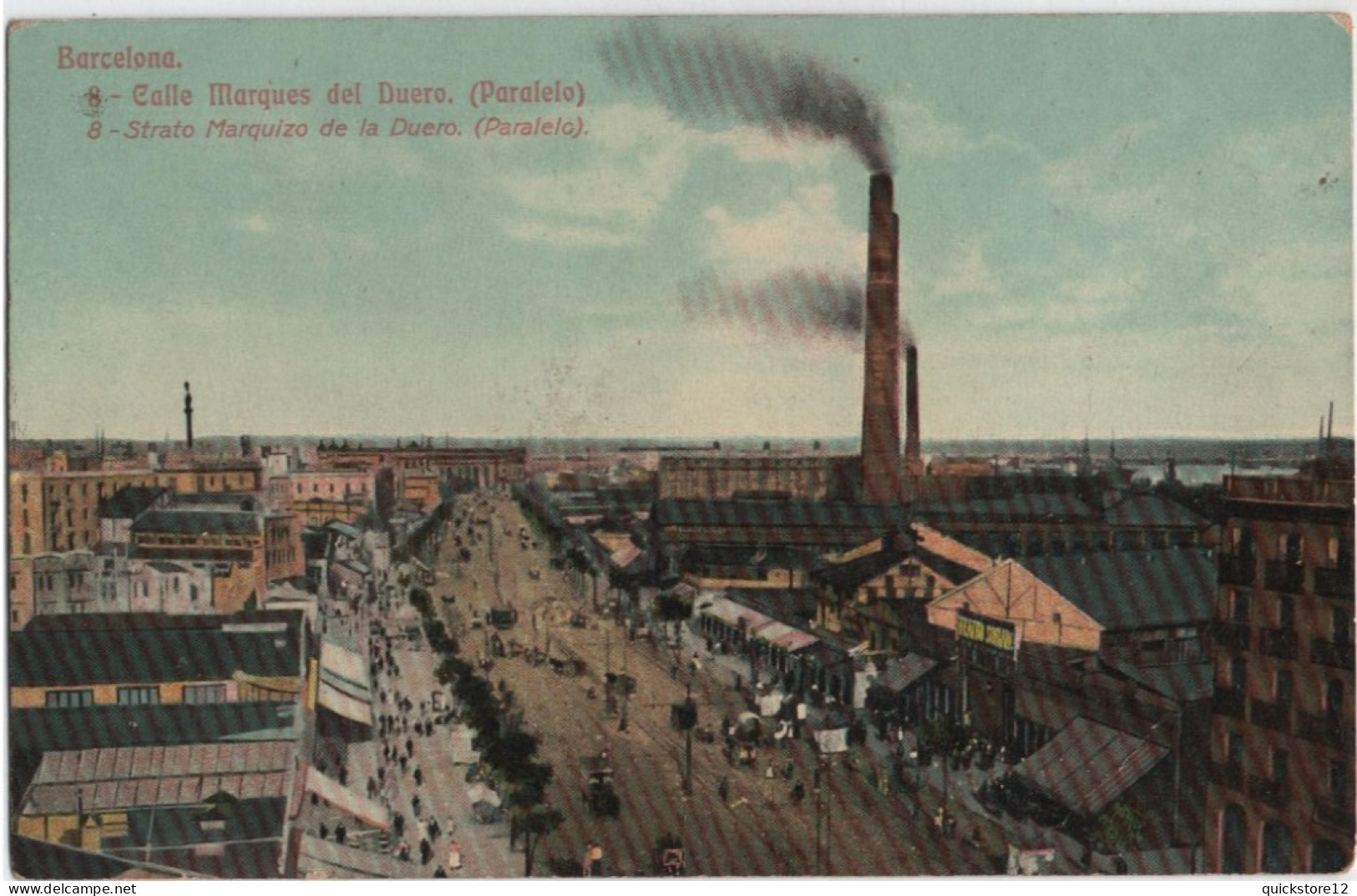 Barcelona - Calle Marques Del Duero (Paralelo) - 6689 - Autres