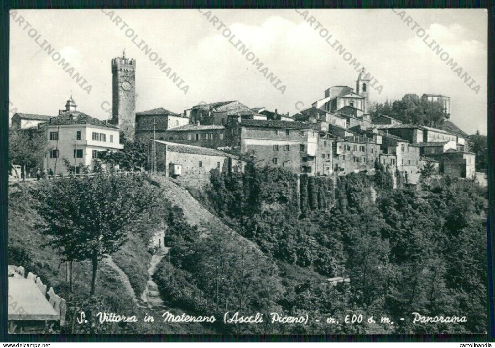 Ascoli Piceno Santa Vittoria Matenano Foto FG Cartolina ZK2235 - Ascoli Piceno