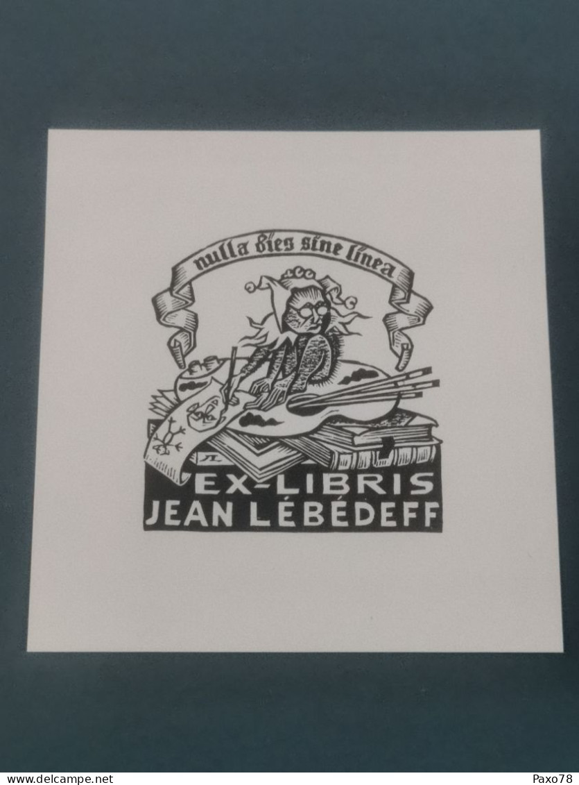 Hel Ex-libris in Frankrijk 1953. 15 Ex-libris