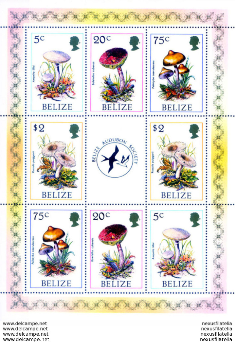 Flora. Funghi 1986. - Belize (1973-...)