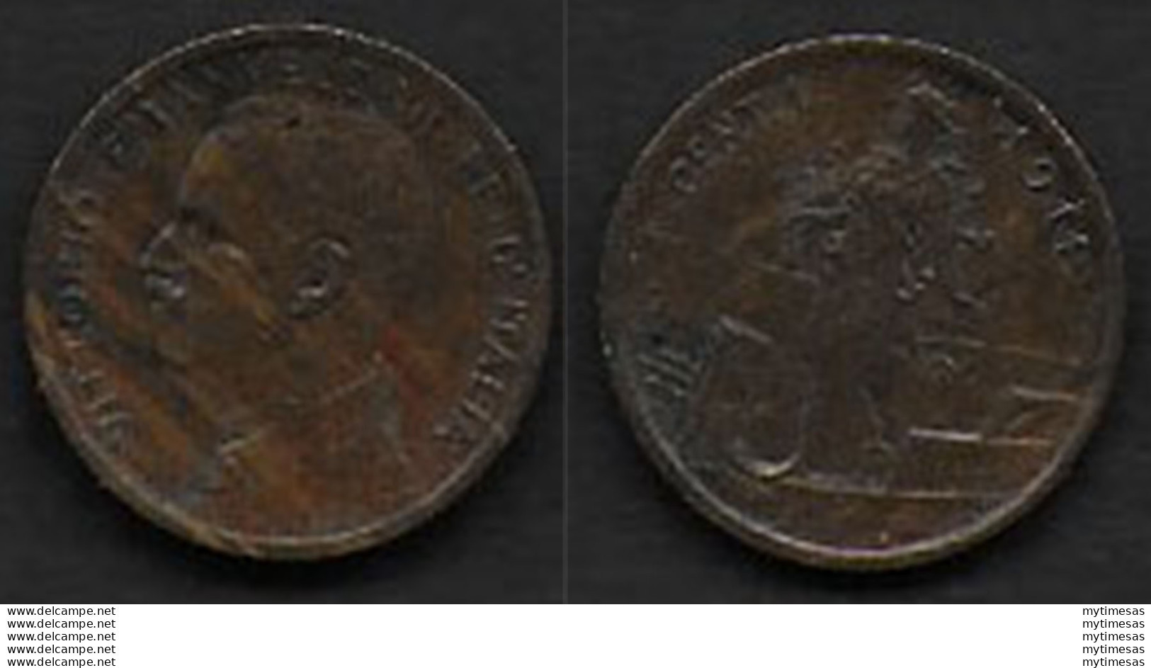 1911 Italia VE III 1c. Italia Su Prora In Rame SPL - 1900-1946 : Victor Emmanuel III & Umberto II