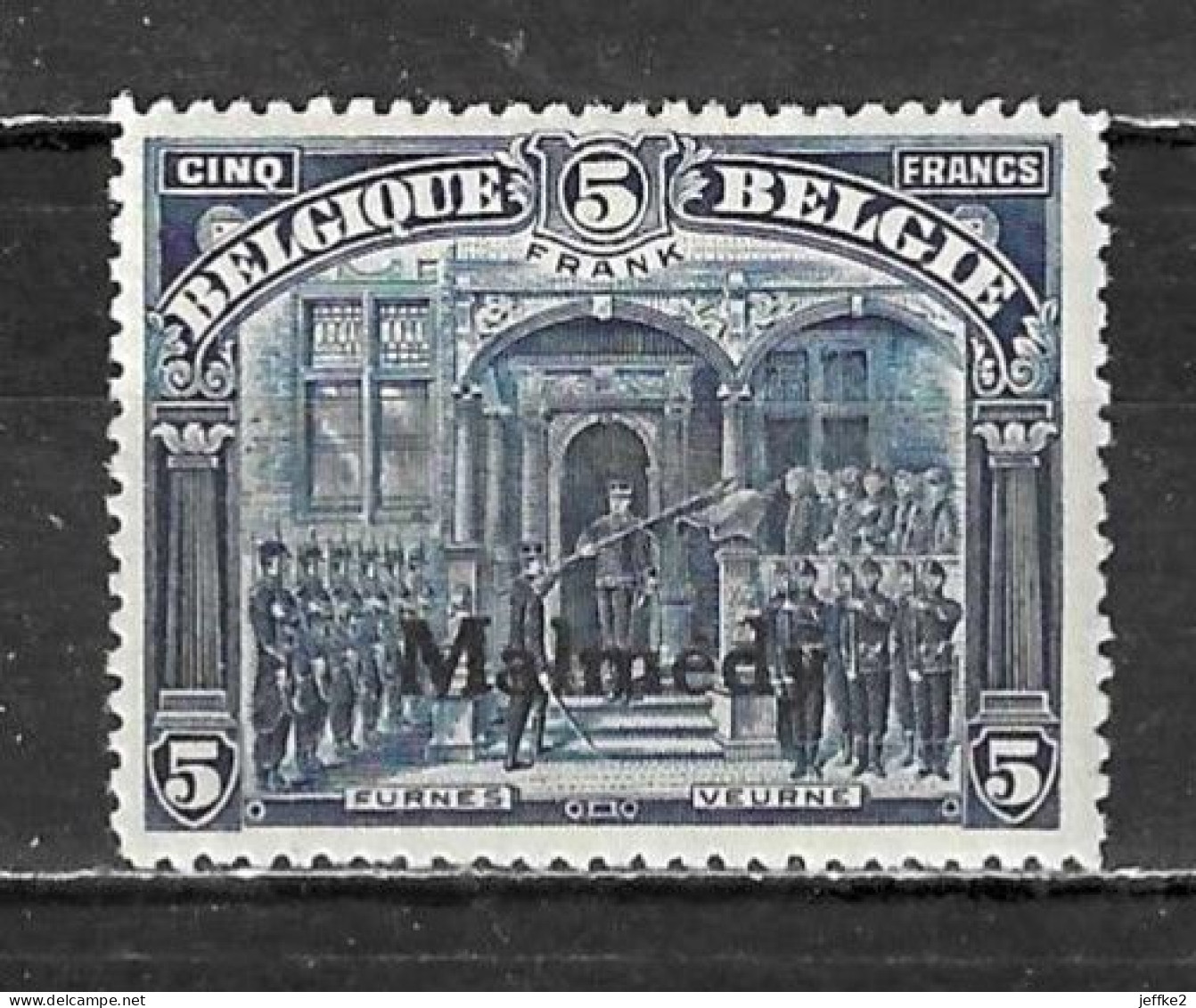 OC77*  Emission De 1915 Avec Surcharge MALMEDY - Bonne Valeur - MH* - LOOK!!!! - OC55/105 Eupen & Malmédy