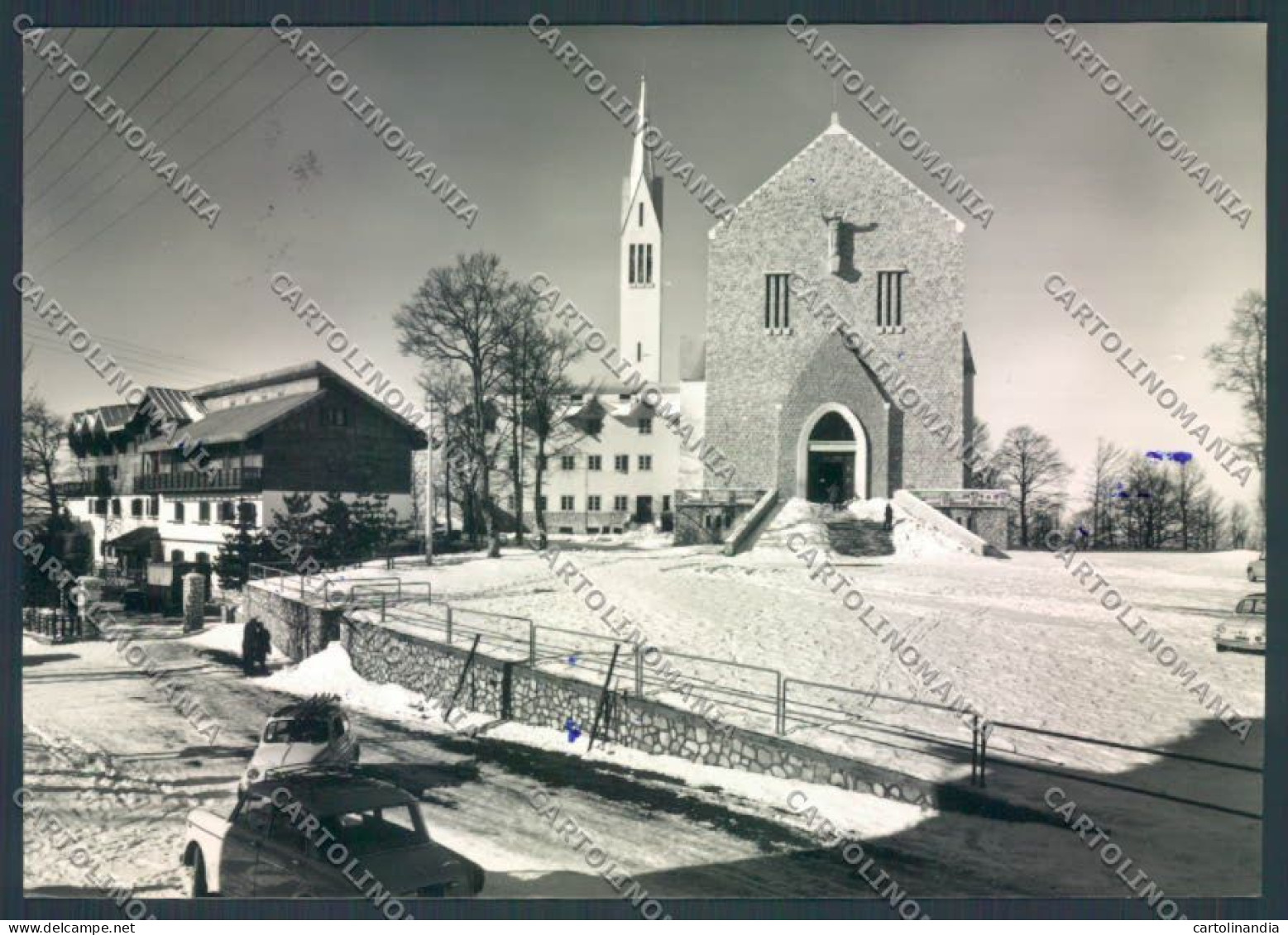 Rieti Terminillo Nevicata Foto FG Cartolina ZF8608 - Rieti