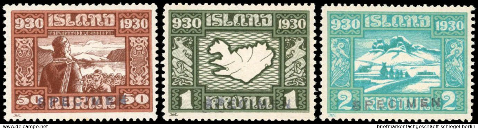 Island, 1930, 125-40 SPEC., Ungebraucht - Otros & Sin Clasificación