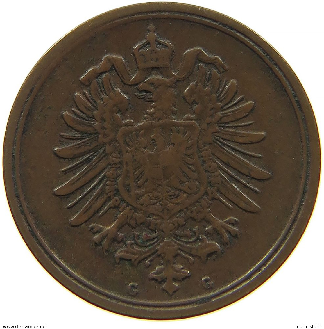 KAISERREICH PFENNIG 1885 G #t029 0359 - 1 Pfennig